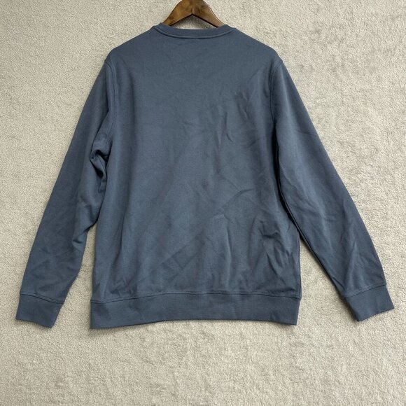 NEW Hurley Men's M Crewneck Sweatshirt Blue - Picture 3 of 8